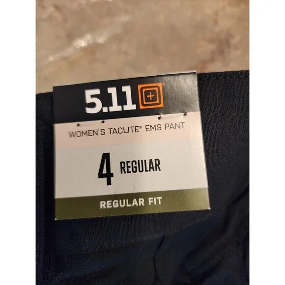 5.11 Tactical 64369-724 TACLITE EMS Women's Size 4R Dark Navy Blue Brand New - Picture 7 of 7